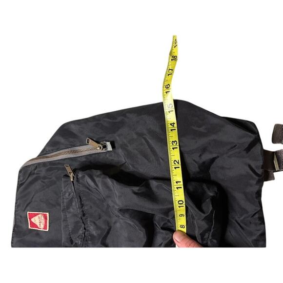 Vintage JanSport Skip Yowell Backpack Heritage Series Black Rucksack Hiking Bag - Picture 12 of 13